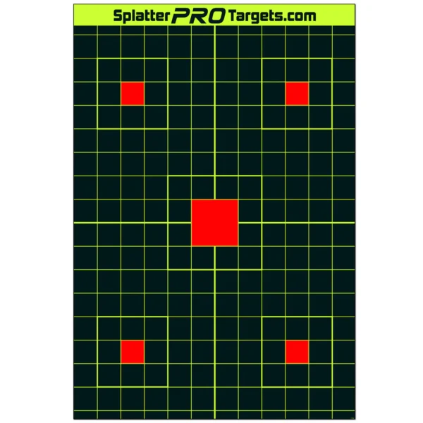 12 x 18 Sight In Splatter Target-10pk